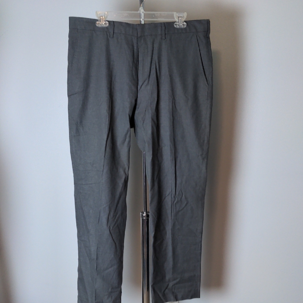 J. Crew Gray Chinos Cotton Blend Straight Leg